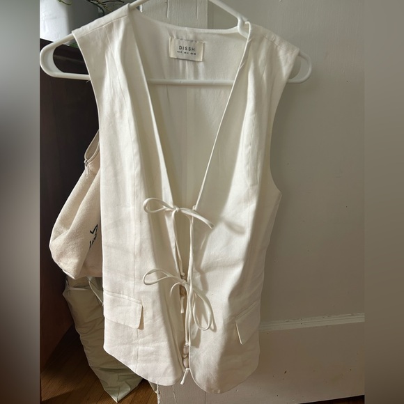 DISSH Top/Vest with ties - Picture 2 of 4